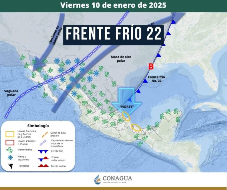 AlertaGris: Frente Frío 22