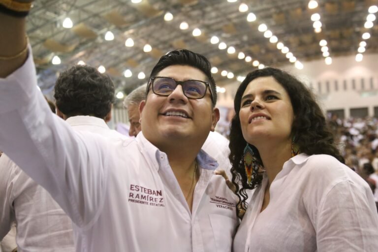 Hay respaldo y trabajo coordinado con la dirigencia de Esteban Ramírez Zepeta en Veracruz: Luisa María Alcalde
