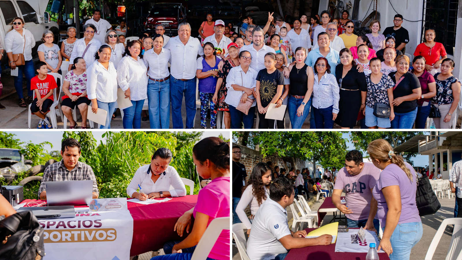 Unidos, llegará la transformación y la justicia social a Tuxpan: Daniel Cortina